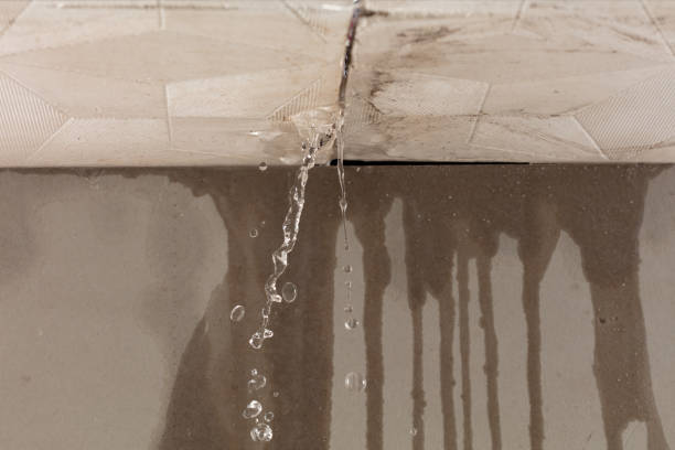 Professional Sewage Cleanup technician working in Crouse, NC